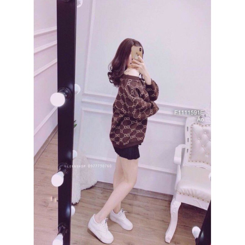 Áo len họa tiết G.C
