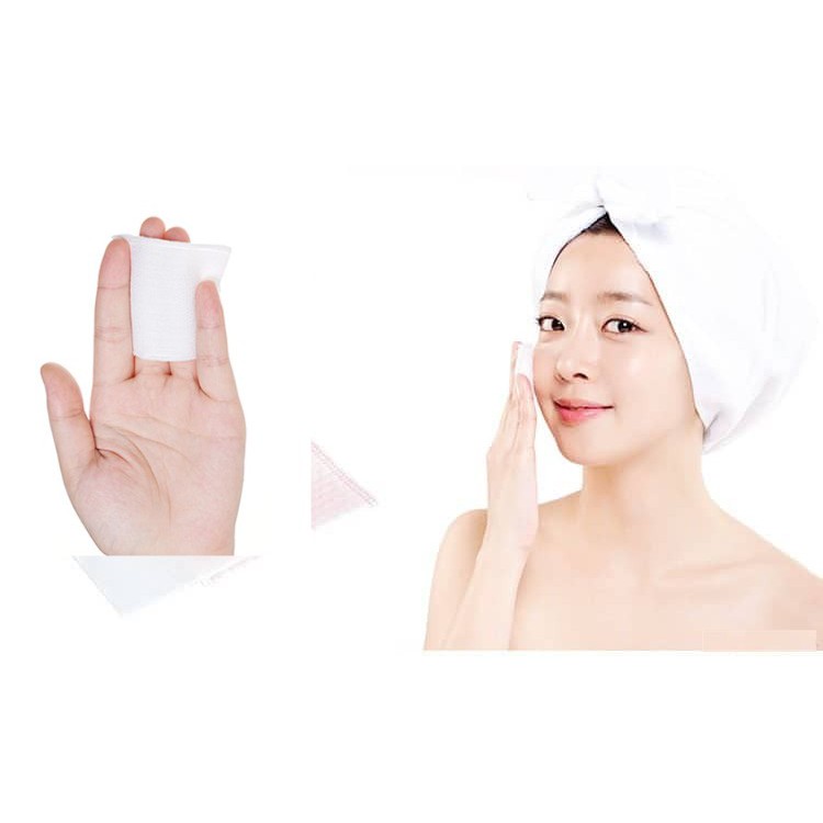 Bông Tẩy Trang Clean Puff Cao Cấp Số 1 Nhật Bản Hộp 80 miếng