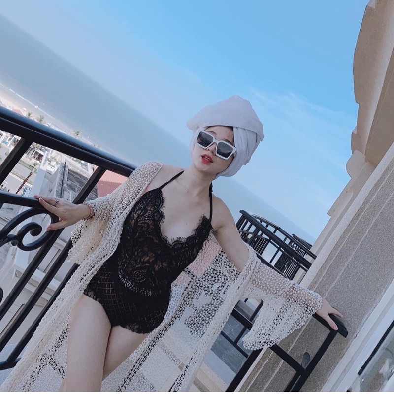 Bikini 1 mảnh phối ren siêu sang chảnh | BigBuy360 - bigbuy360.vn