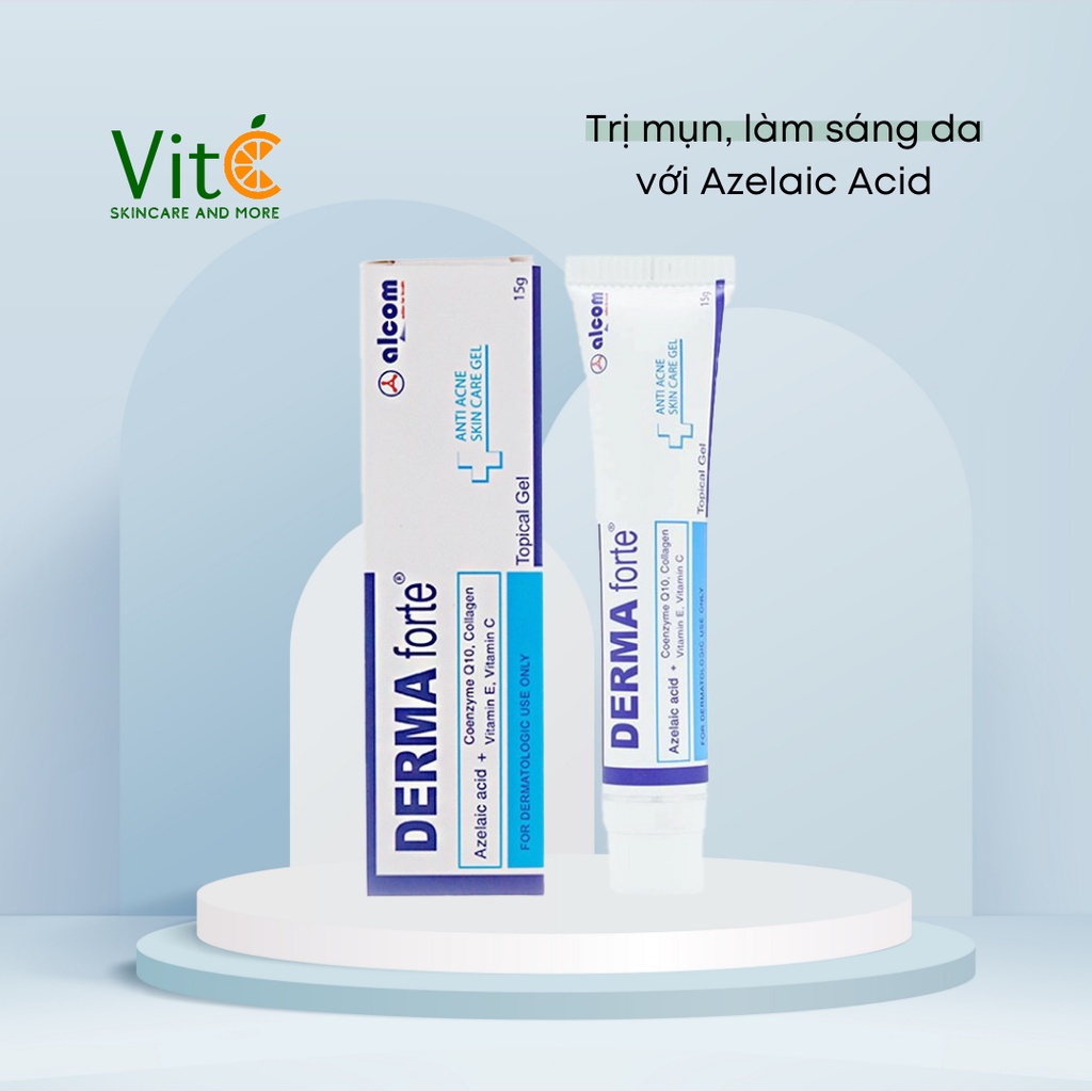 Derma Forte Giảm Mụn - Gel Giảm Mụn, Giảm Thâm Derma Forte
