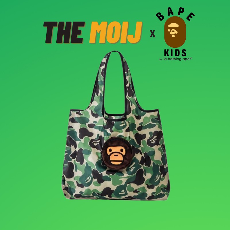 Túi Tote BAPE KIDS Camo 2021 - BAPE KIDS by a bathing ape Tote Bag 2021 SPRING / SUMMER COLLECTION