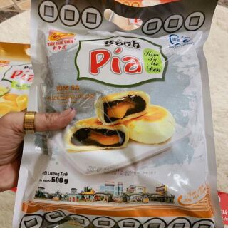 Bánh pía kim sa mè đen bịch 500gram của Tân Huê Viên