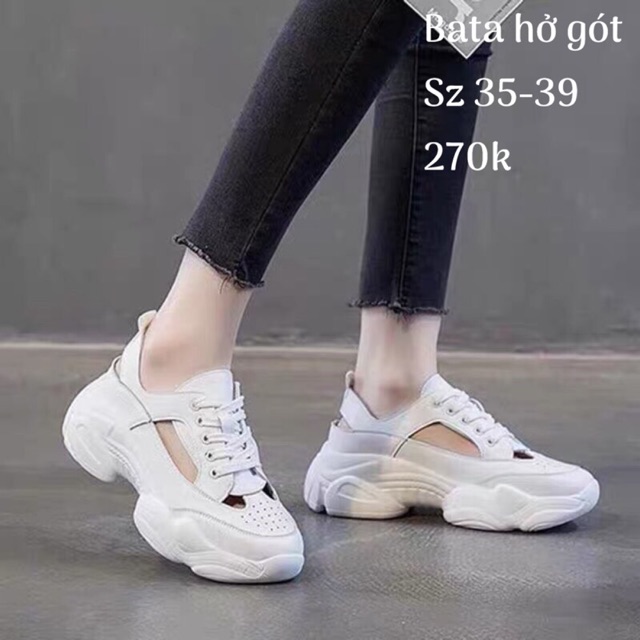 ✔️GIÀY BATA HỞ GÓT 2 màu ! - HỔ TRỢ ĐỔI TRẢ TRONG 7 NGÀY