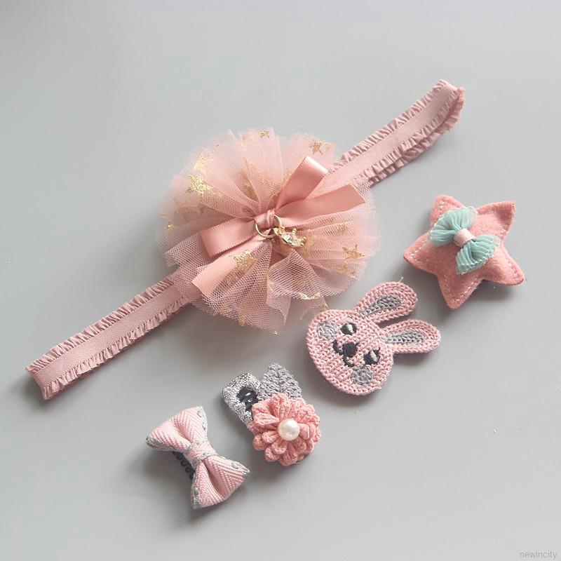 Kẹp tóc hình ngôi sao xinh xắn cho bé gái