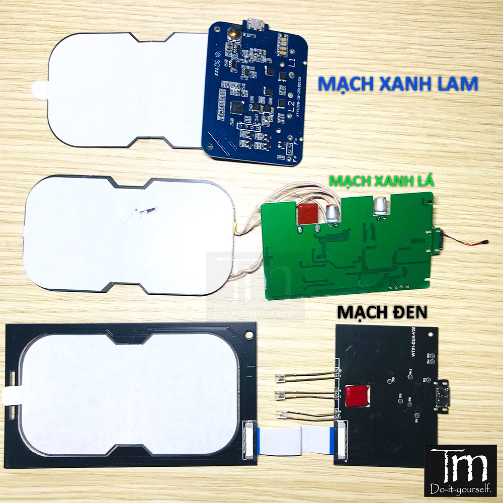 Đế Sạc Nhanh Không Dây Qi 5W/10W/15W