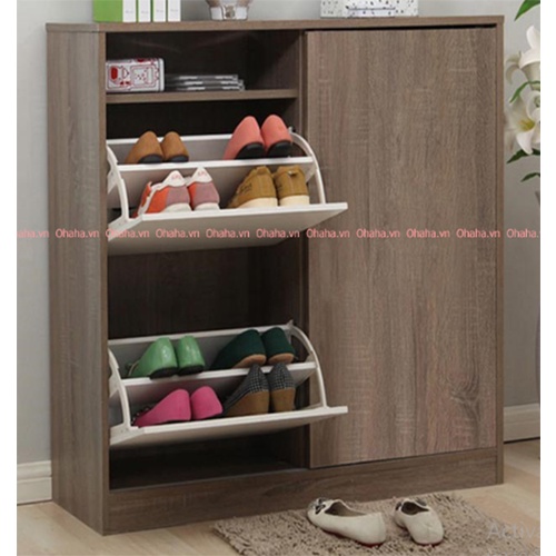 Tủ Giày Gỗ Cao Cấp Slide Ohaha - Kiểu nội thất lắp ráp