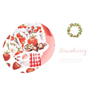 Bộ 45 Sticker Dâu Tây Đáng Yêu E113