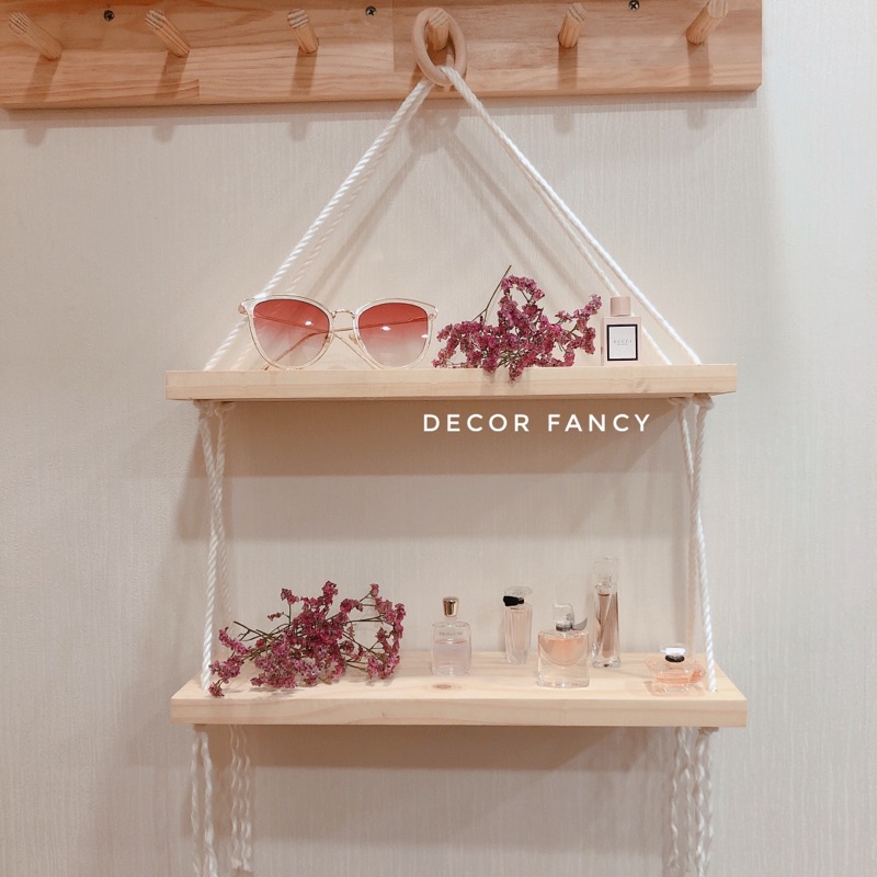 Khoen gỗ tròn trang trí đa công dụng, Vòng gỗ làm đồ thủ công macrame  - Decor Fancy