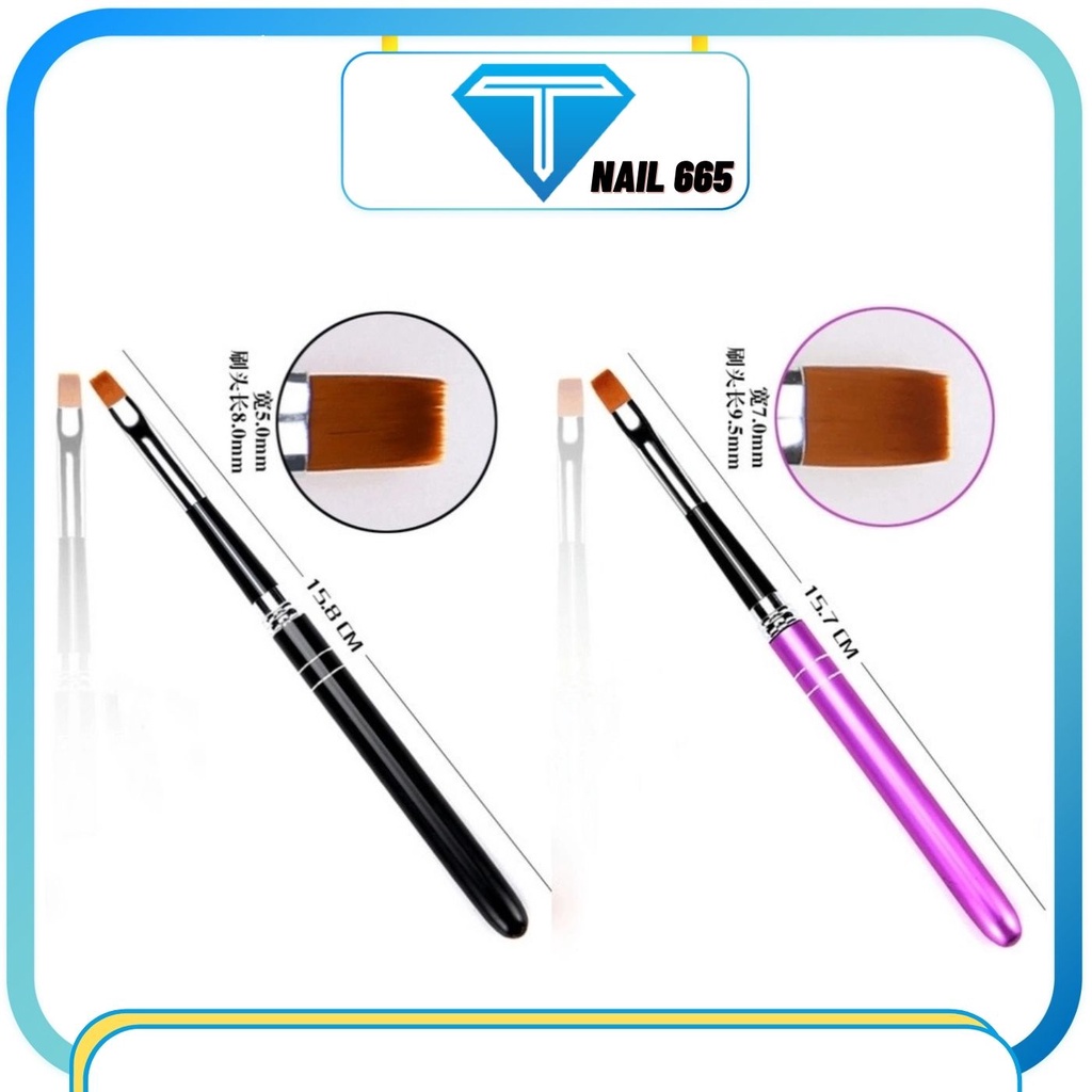Cọ vẽ móng tay , Bộ cọ nail 10 cây chuyên dụng