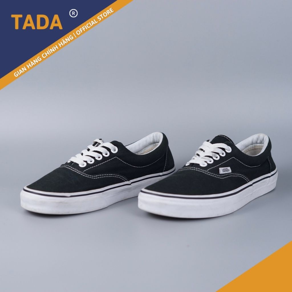 [Giày 2hand real] Giày Vans Authentic Low Black Real 2hand Cond 8+