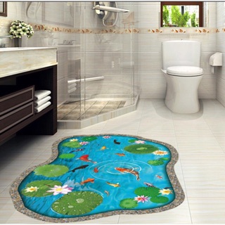 Decal 3D hồ nước