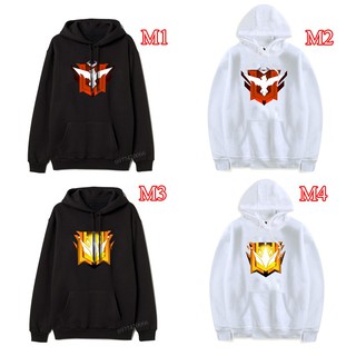 áo hoodie freefire, logo rank thách đấu, rank huyền thoại