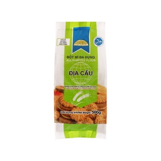 Bột mì đa dụng cao cấp, bột mì địa cầu 500g -1kg làm bông Lan, cookies, bánh mì các loại