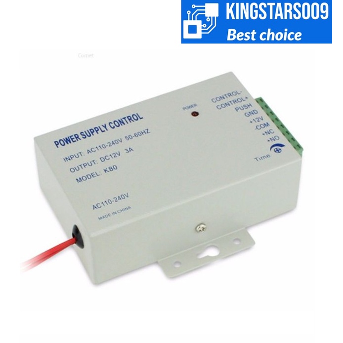 Bộ nguồn điều khiển ổ khóa điện, khóa cổng