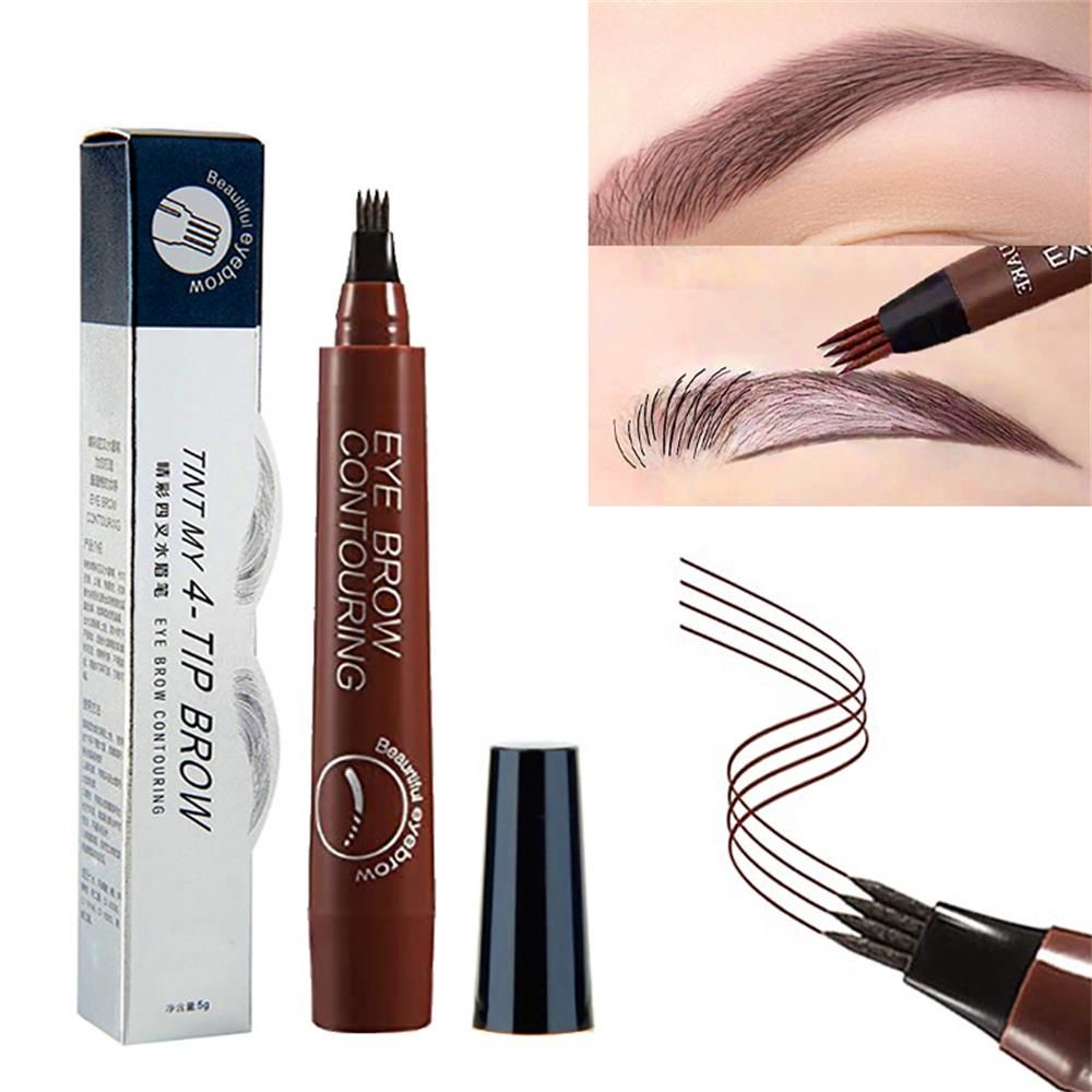 [Hàng mới về] Bút kẻ lông mày nhanh khô chống thấm nước lâu trôi dễ sử dụng
