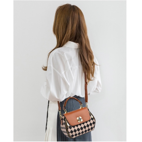 Túi Xách Tay Nữ Khoác Vai Họa Tiết Lưới