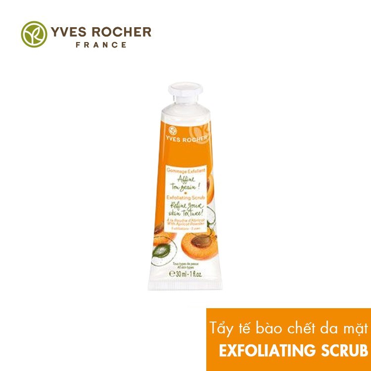 Tẩy Tế Bào Chết Da Mặt Yves Rocher Exfoliating Scrub 30ml