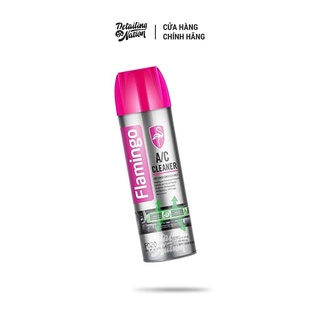 Xịt Khử Mùi Hôi Điều Hòa Ô Tô Flamingo AC Cleaner Hương Thơm Mát Vệ Sinh Điều Hoà Xe Hơi Hàng Chính Hãng USA 500ml