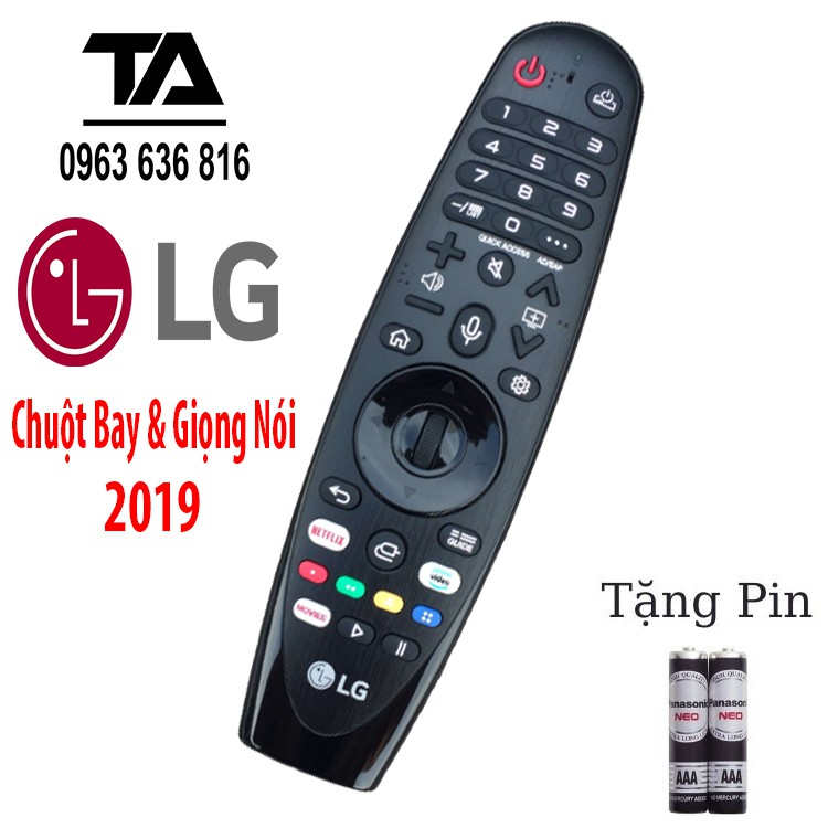 [FREESHIP 50K] Remote tivi LG giọng nói 2019 ✔ Điều khiển TV LG MR19BA giọng nói - CHÍNH HÃNG