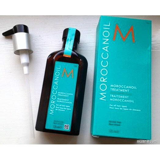 Tinh dầu Moroccanoil Treatment 125ml dưỡng phục hồi tóc hư tổn khô xơ