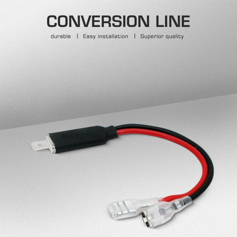 Phụ kiện dây chuyển đổi MAXGTRS đi ốt bóng đèn đơn thay thế 1 chấu sang 2 chấu LED dành cho H1