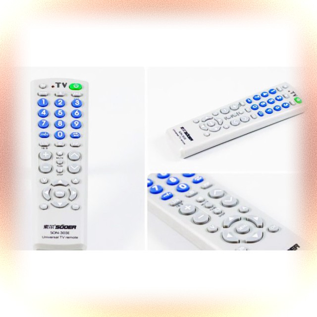 MẪU Remote Điều Khiển Tivi Đa Năng Suoer Son-303E MỚI RẺ