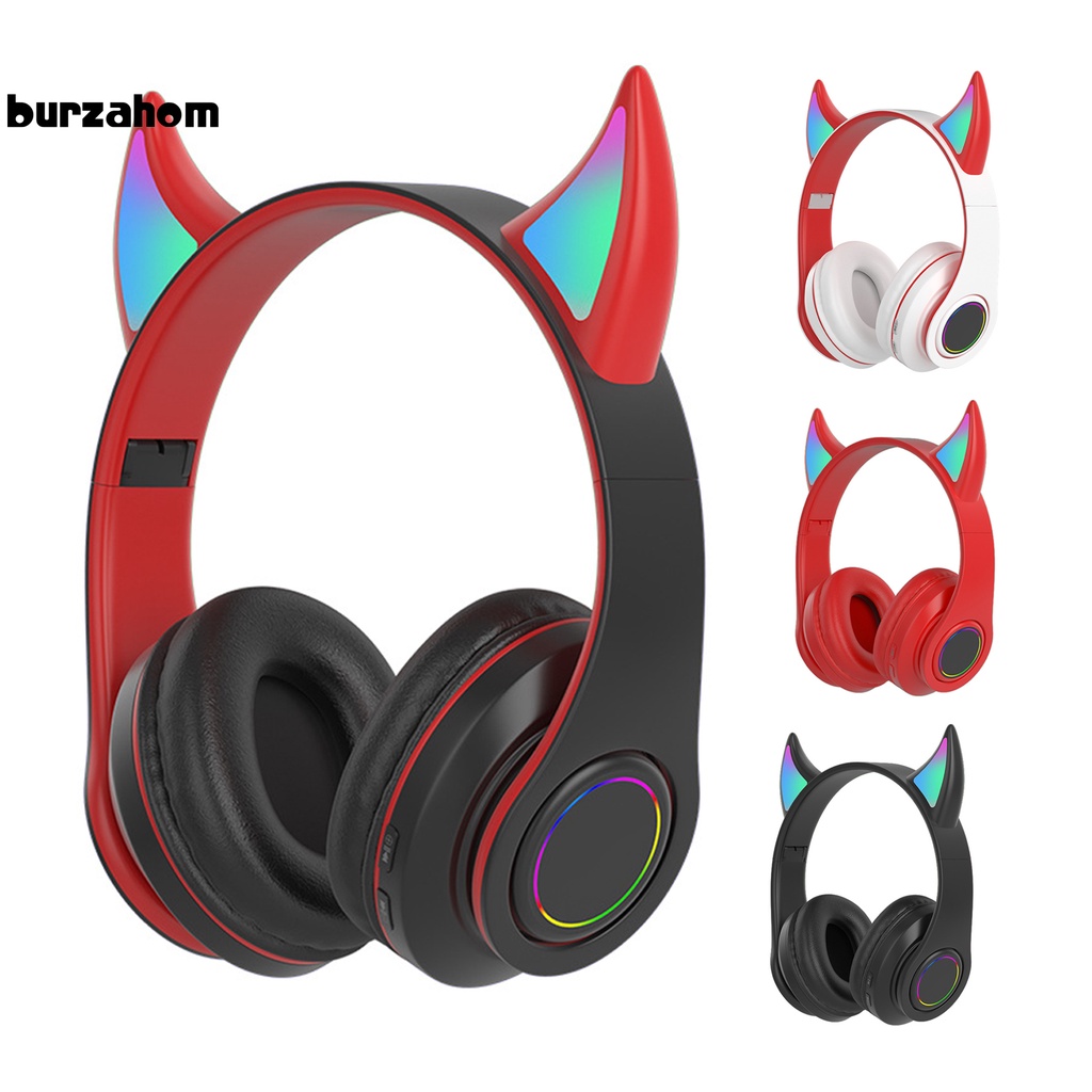 Tai nghe chụp tai bluetooth siêu nhẹ phát sáng cho trẻ em