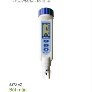 BÚT ĐO ĐỘ MẶN AZ8372 có độ chính xác cao