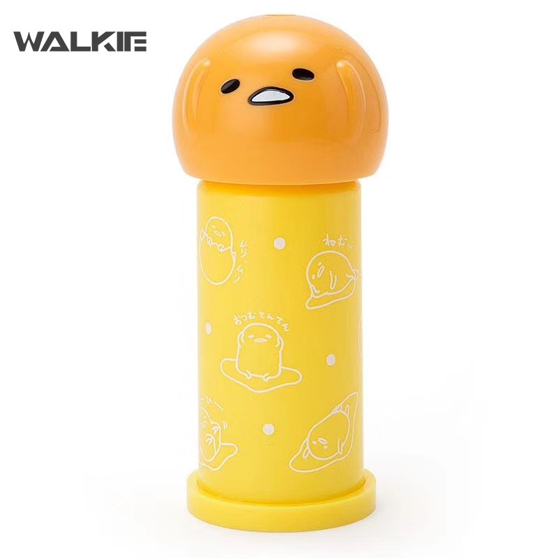 SANRIO Hộp Đựng Tăm Bông Cotton Dạng Nhấn In Họa Tiết Hoạt Hình Dễ Thương