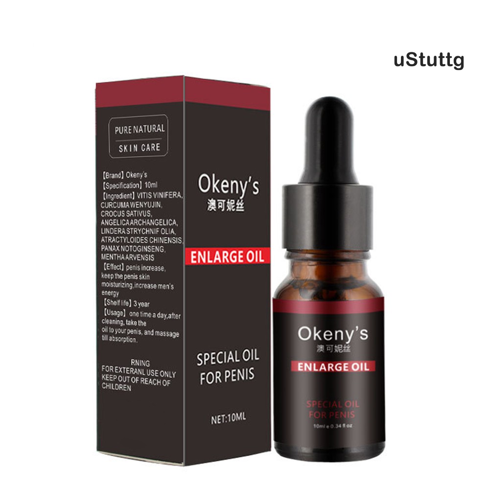 Dầu Dưỡng Mát Xa Tăng Trưởng Vùng Kín Cho Nam 10ml