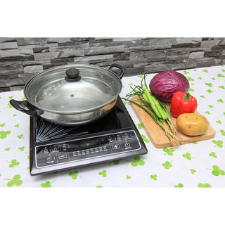 Bếp điện từ Sunhouse (Hàn Quốc) SHD6145 + Tặng kèm nồi lẩu inox (Mới 100%)