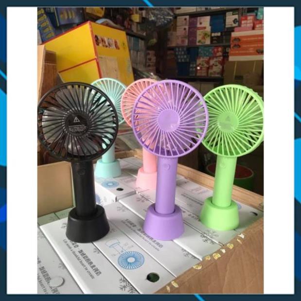 [KỊCH SÀN] Quạt mini tích điện cầm tay 3 tốc độ, hàng chính hãng- Bảo hành 3 tháng | BigBuy360 - bigbuy360.vn