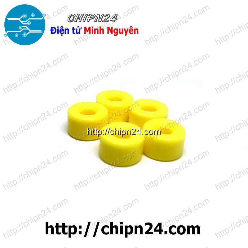 [10 CÁI] (F103.P) Vòng nhựa chặn mũi khoan CNC V11 Vàng