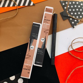 Kẻ mắt dạ Ink Graffi Brush Pen Liner THE FACE SHOP màu nâu