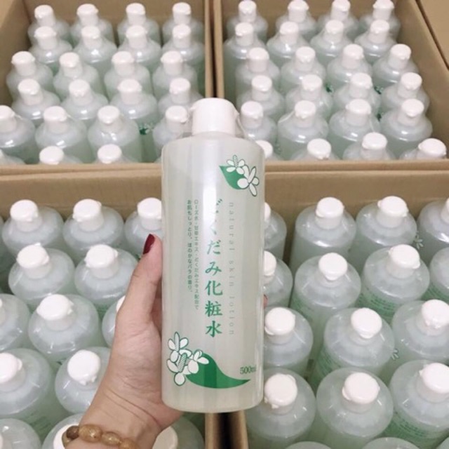 Nước hoa hồng Toner diếp cá Dokudami 500ml - lotion diếp cá mẫu mới