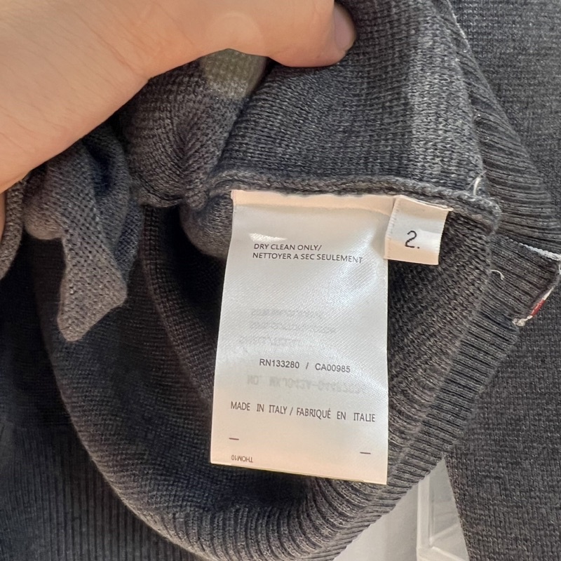 Áo khoác cardigan 3 sọc cao cấp, Áo len dệt kim kẻ sọc thổ cẩm màu xám cho các cặp đôi, Áo cardigan nam nữ