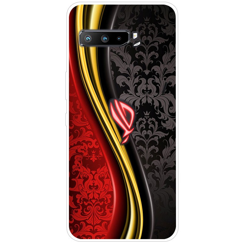 Ốp điện thoại silicon in hình đẹp mắt cho Asus Rog Phone 3 Zs661Ks