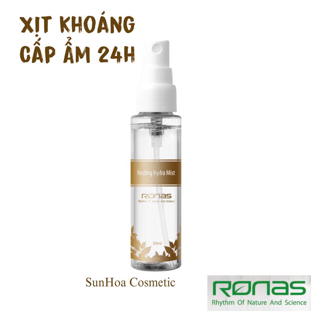 RONAS RESTING HYDRA MIST - XỊT KHOÁNG CẤP ẨM 24H