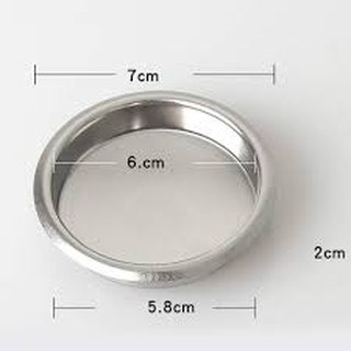 Filter mù inox vệ sinh máy pha cà phê