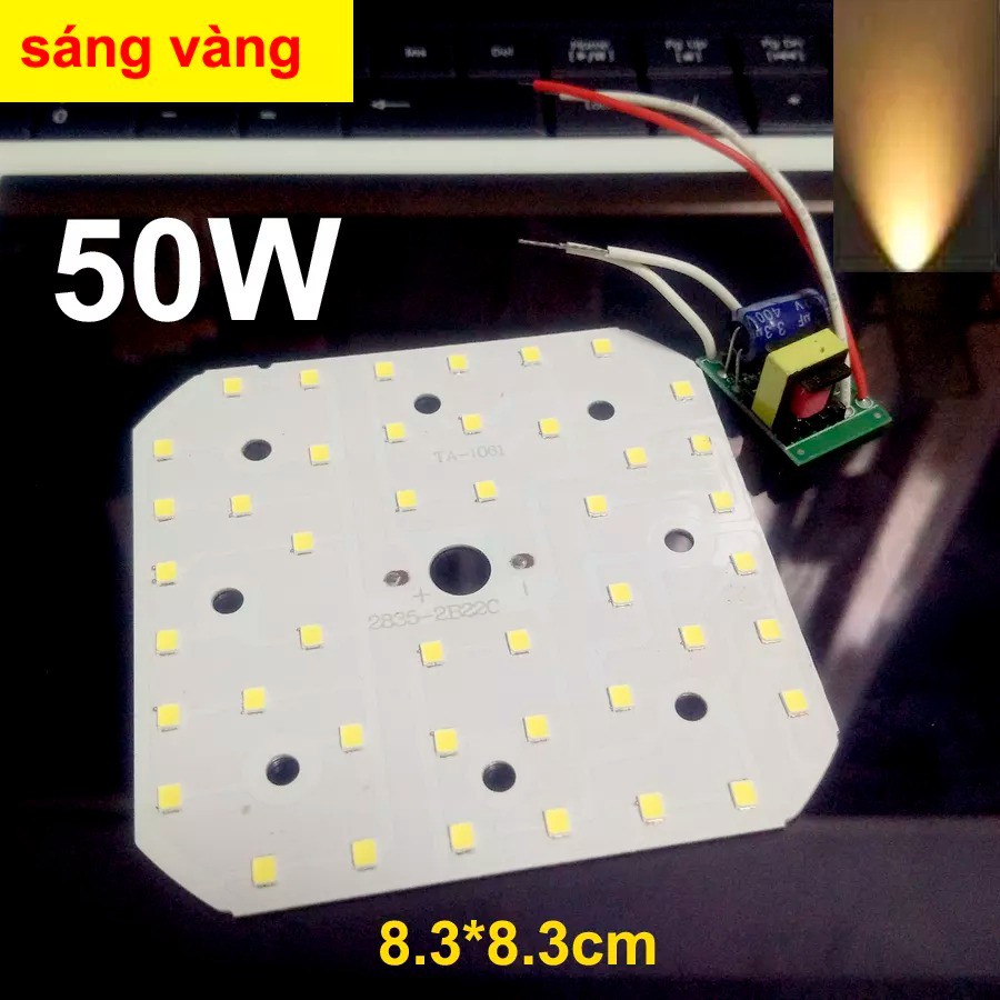 Chip Led buil Sáng Vàng kèm nguồn AC220V 50 ngàn giờ 5w 10w 20w 30w 40w 50w 60w 100w 150w