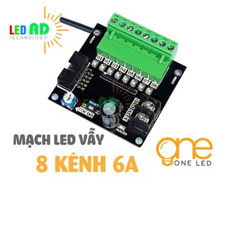 Mạch điều khiển led vẫy 8 kênh 6a - oneled - mạch biển led vẫy quảng cáo