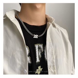 simple letter necklace