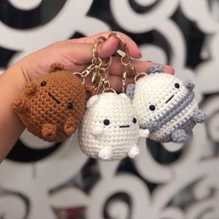 móc khoá hình gấu đáng yêu - móc khoá we are bear