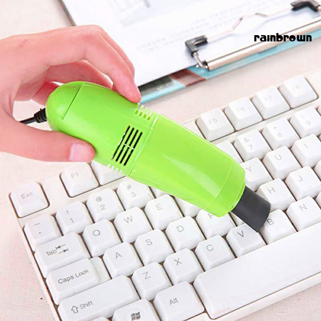 Laptop Brush Practical Convenient 6 Colors USB Keyboard Vacuum Cleaner for Printer /RXDN/