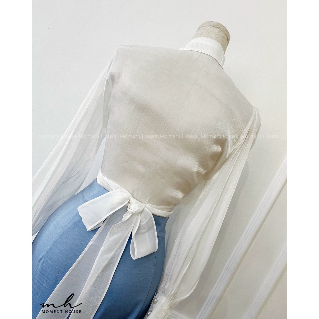 Set sơ mi cách điệu + quần suông, chất liệu đũi xịn, hàng thiết kế chuẩn form, có size SML