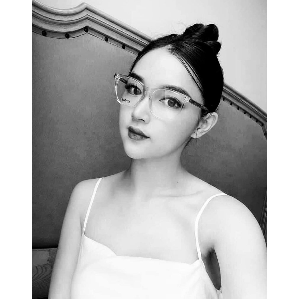 Gọng cận nữ Chloe viền ghi xám CE2740  Grey