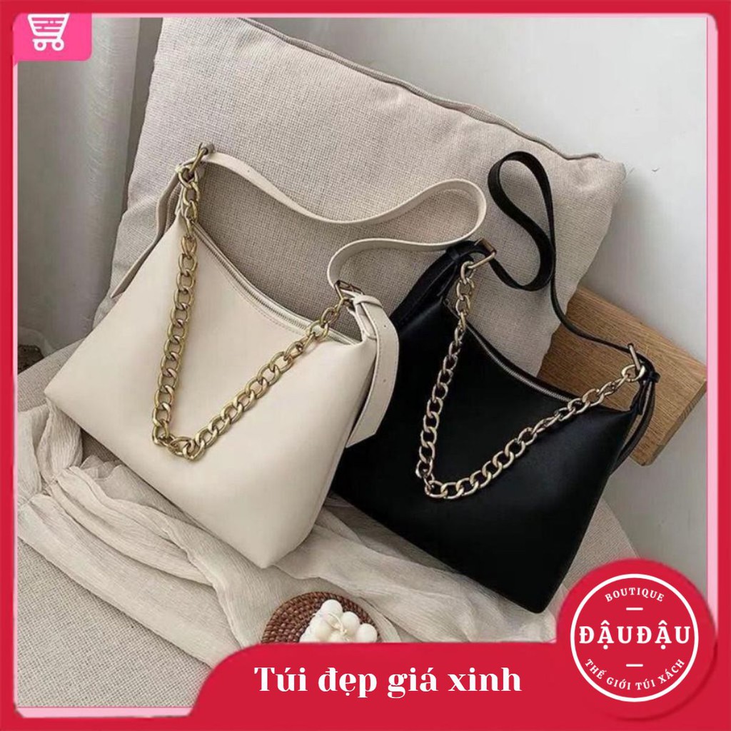Túi xách nữ, túi xách đeo chéo nữ da mềm cực xinh cho cô nàng công sở - Đậu Đậu Boutique
