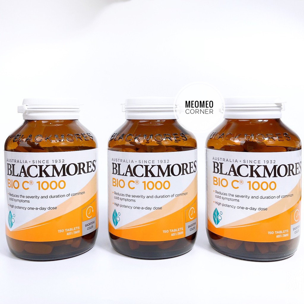 [ MẪU MỚI ] Vitamin C Blackmores Bio C 100mg Úc