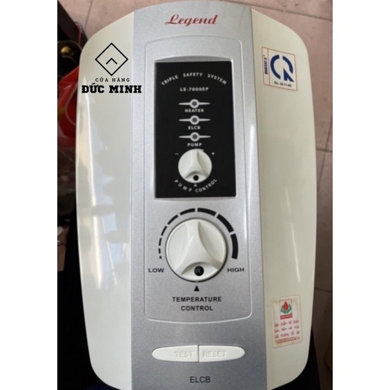 Máy Nước Nóng Trực Tiếp Legend LE-7000E Bảo Hành 6 Tháng