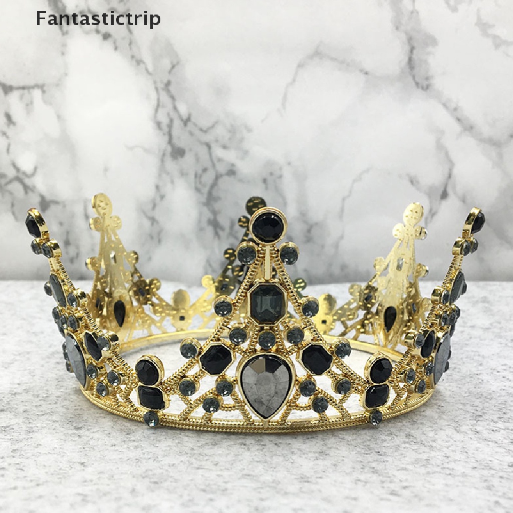 1 Vương Miện mini Với Đá Trang Trí Bánh Kem